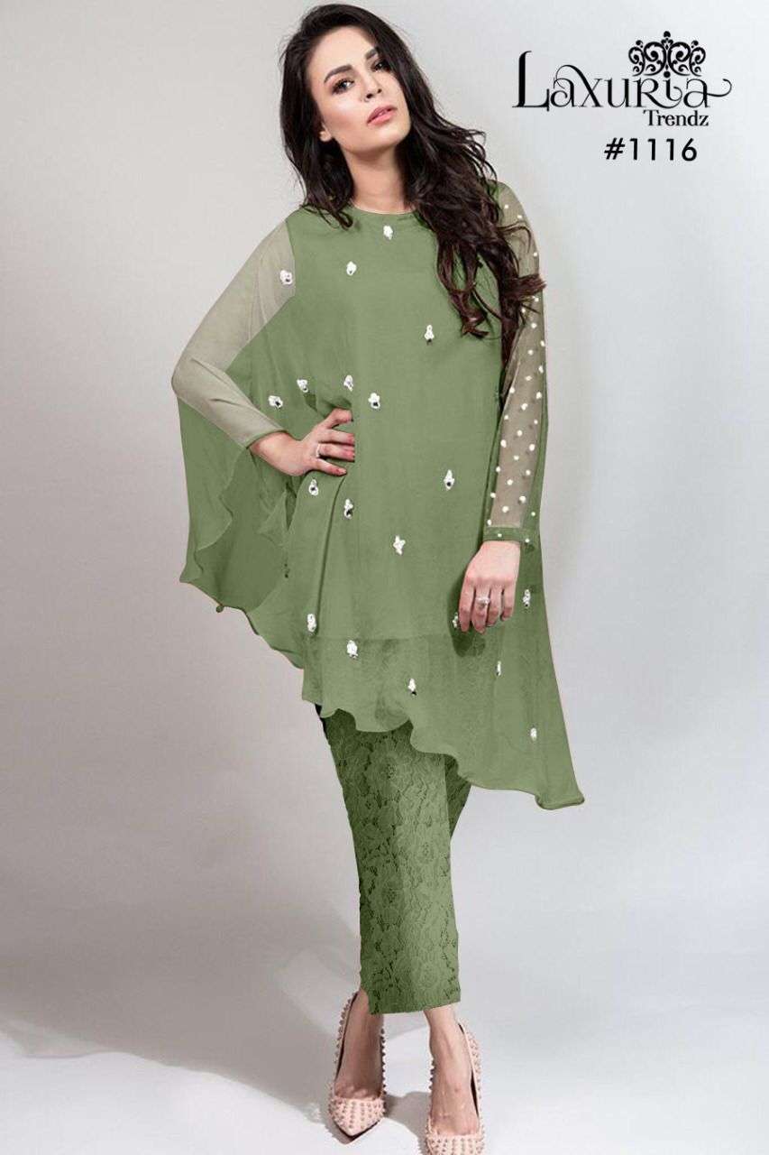 LAXURIA TRENDZ 1116 DESIGNER GEORGETTE TUNICS