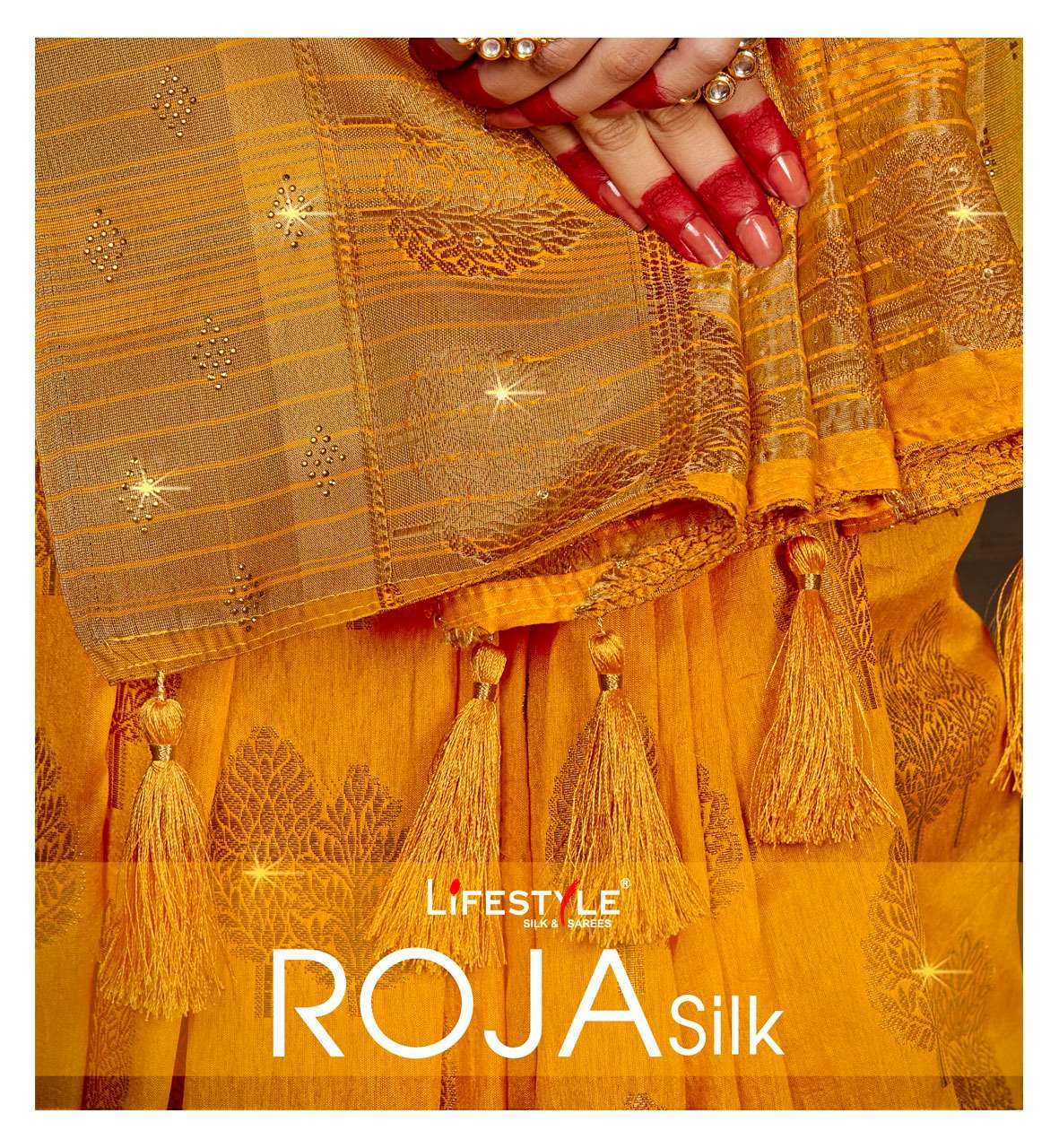 lifestyle roja silk vol 1 series 78981-78986 nylon butti silk saree