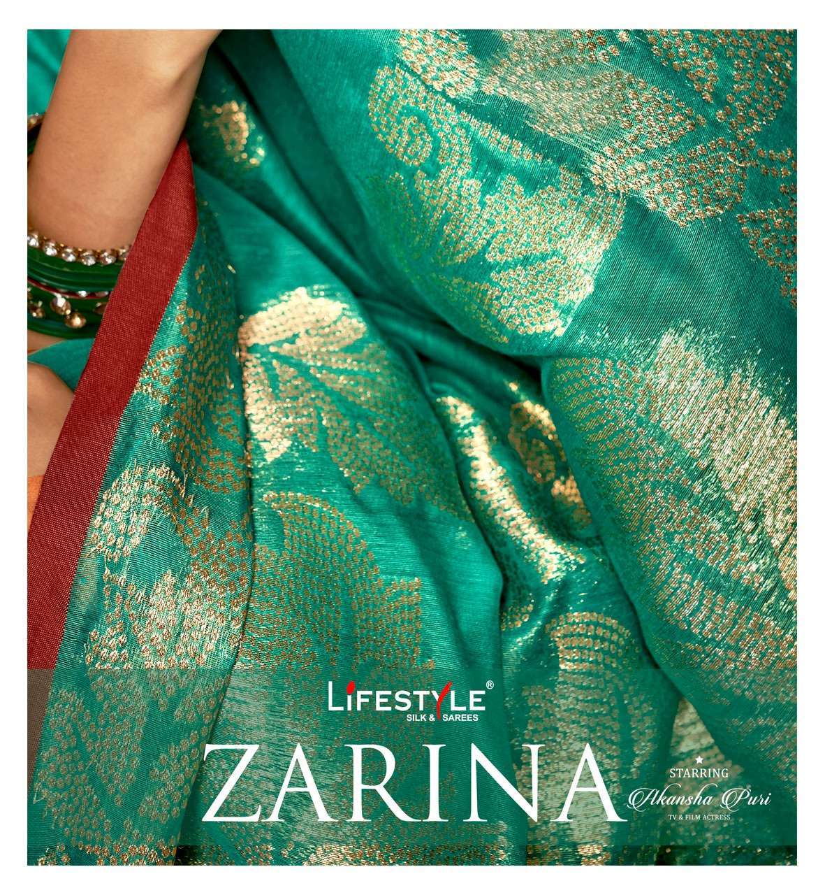 lifestyle zarina series 79421-79426 chanderi silk saree