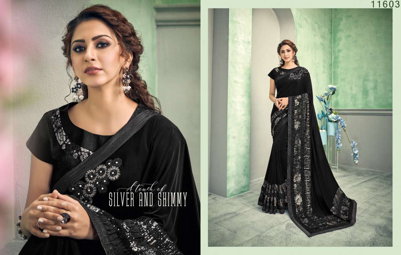 MAHOTSAV NORITA FELICITY DESIGNER LYCRA SAREE 