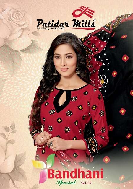 Patidar Bandhani Special Vol-29 series 2901-2916 pure cotton suit 