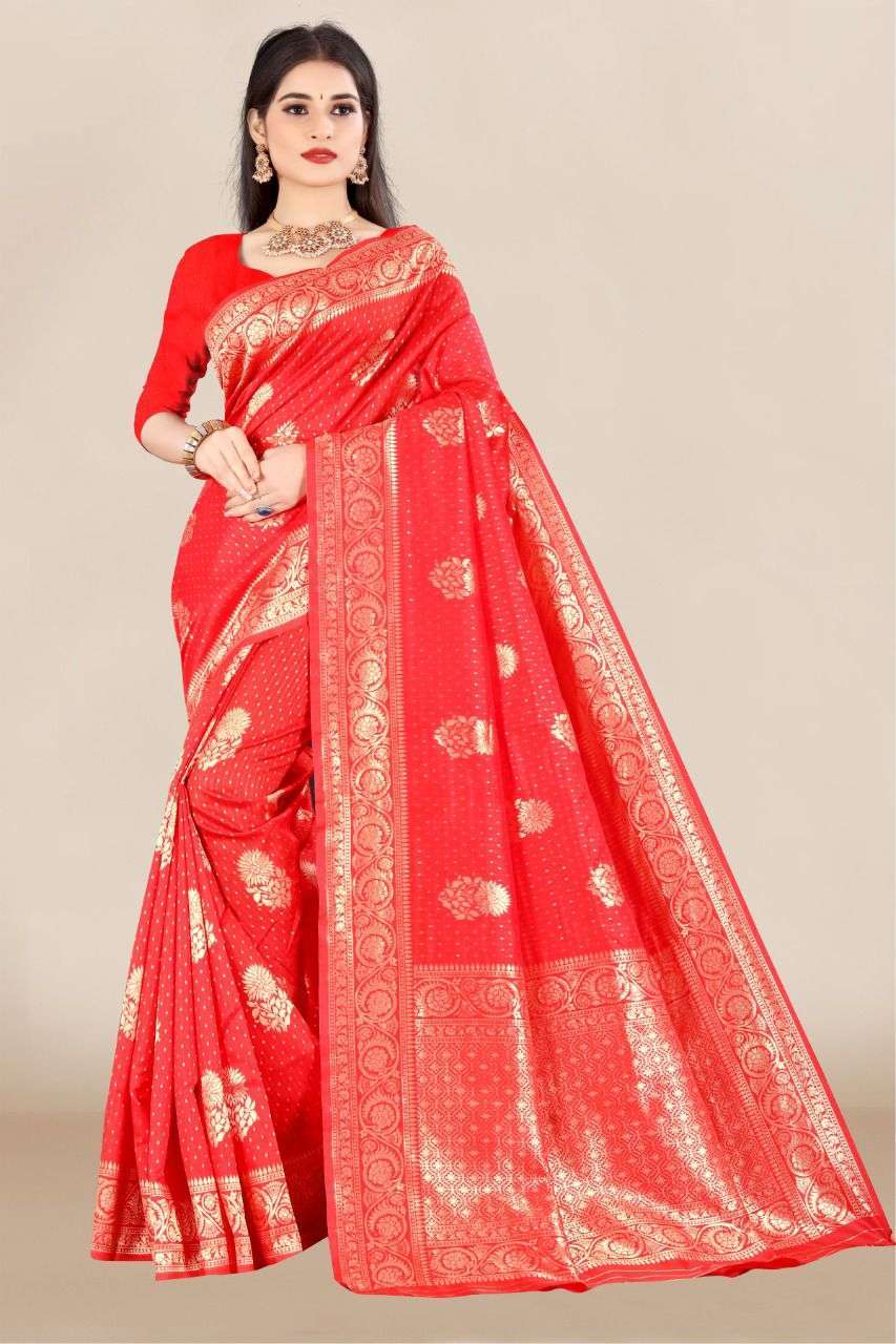 Pavitra vol 9 banarasi silk saree with blouse