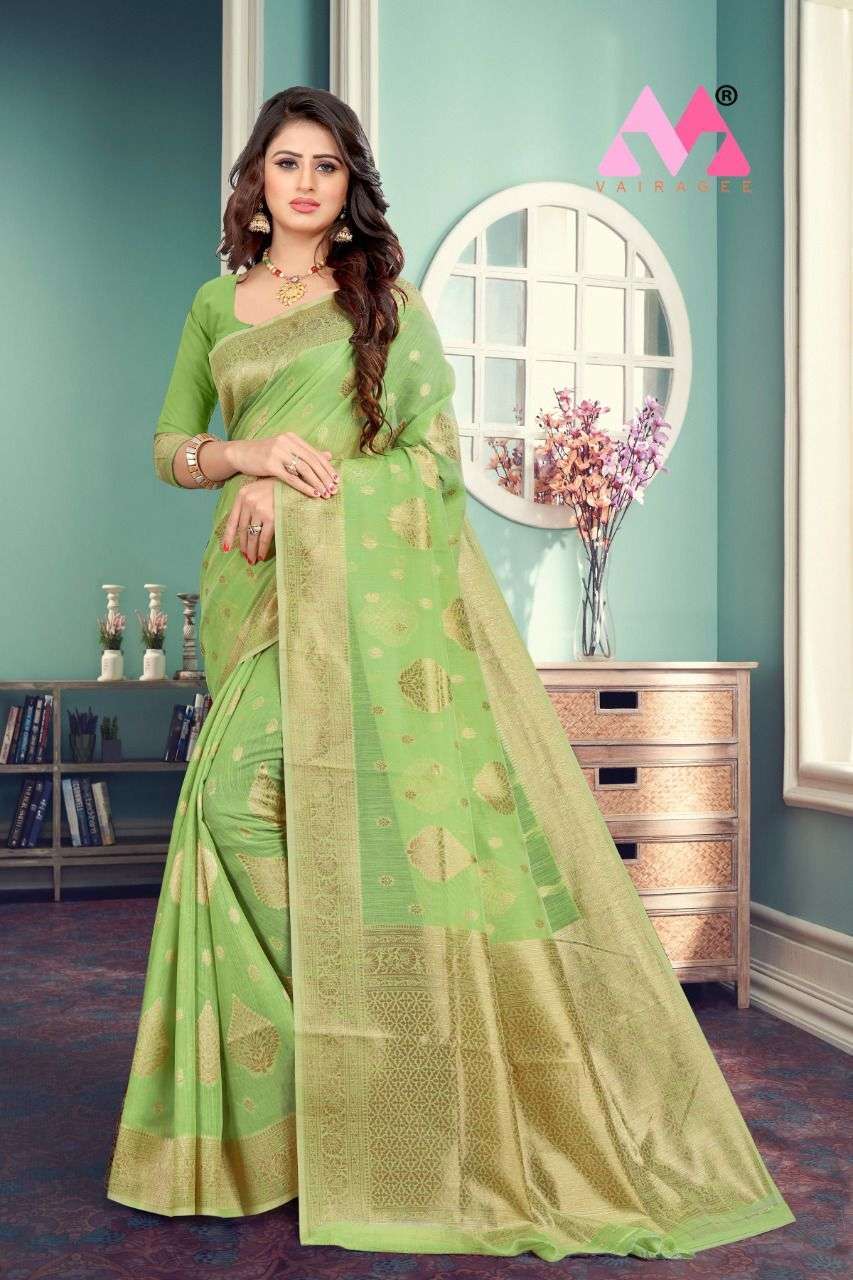 Princess Chanderi fancy chanderi cotton saree collection