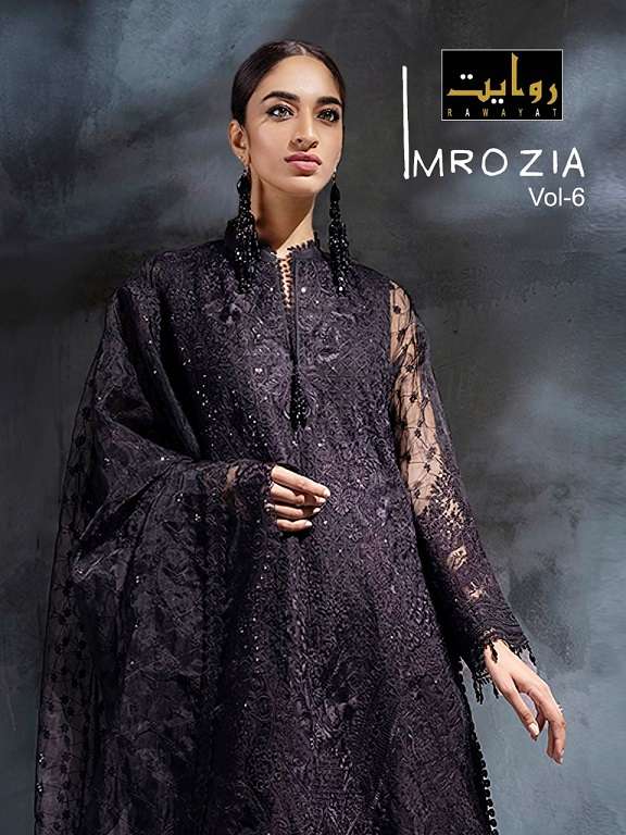 Rawayat Imrozia Vol-6 series 90001-90002 Faux Georgette suit