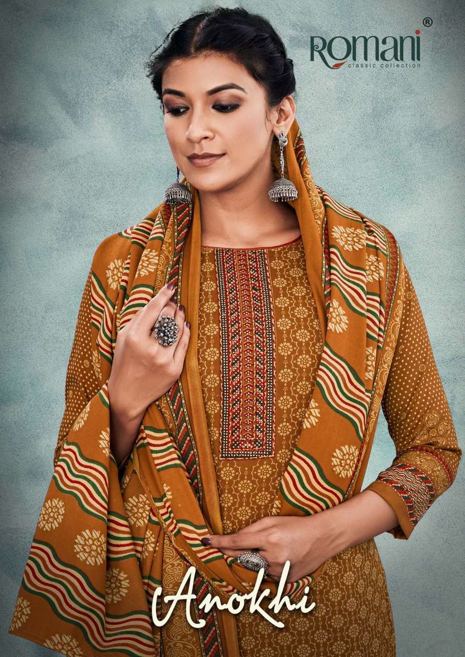 romani anokhi series 1012001-1002010 Premium Soft Cotton suit