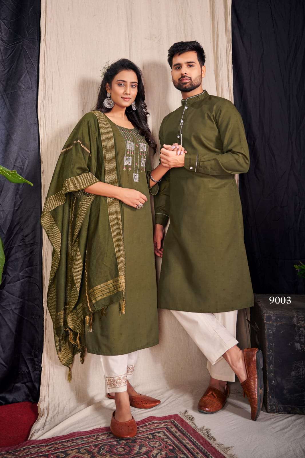 ROYAL COUPLE VOL-9 DESIGNER COTTON WEAVING SUIT 