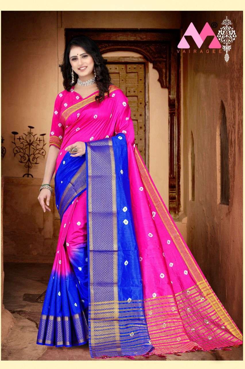 sravya vol 2 Vallabhi Silk printed saree