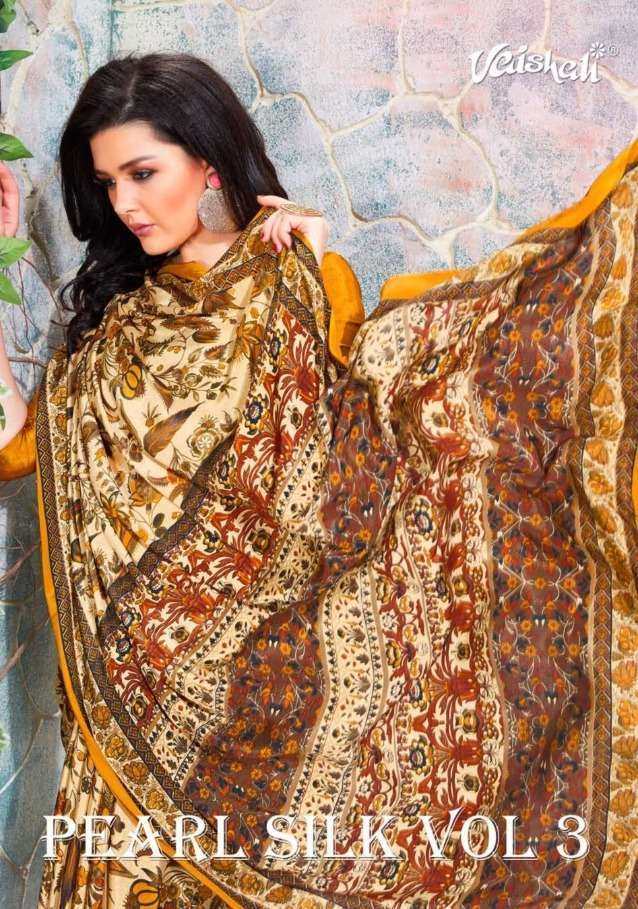 vaishali fashion pearl silk vol 3 series 8501-8515 pearl silk saree