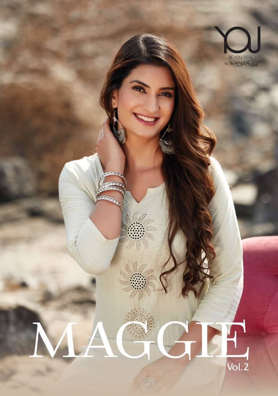 wanna maggie vol 2 series 201-207 Finest Quality of pure rayon kurti 