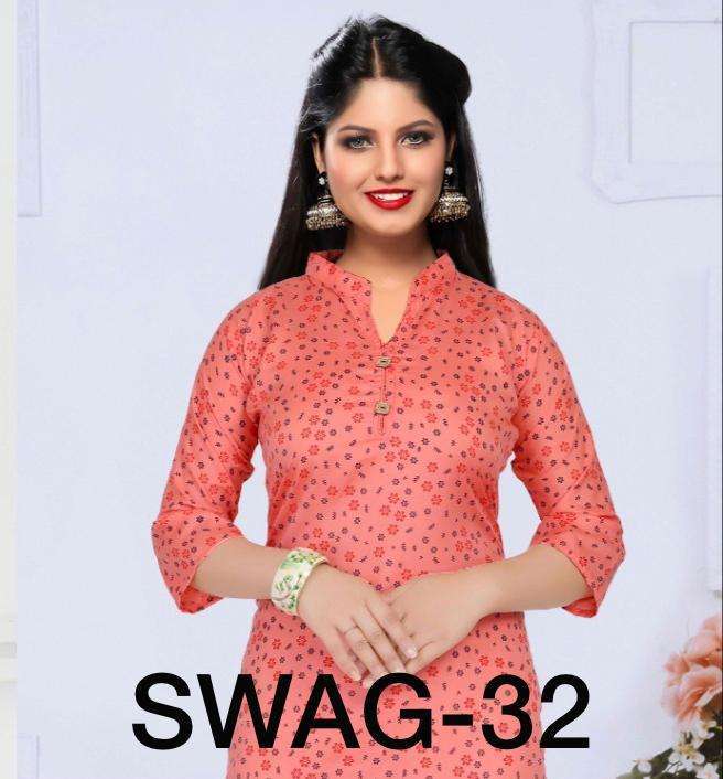 beauty queen swag-32 series 01-04 cotton rayon kurti  