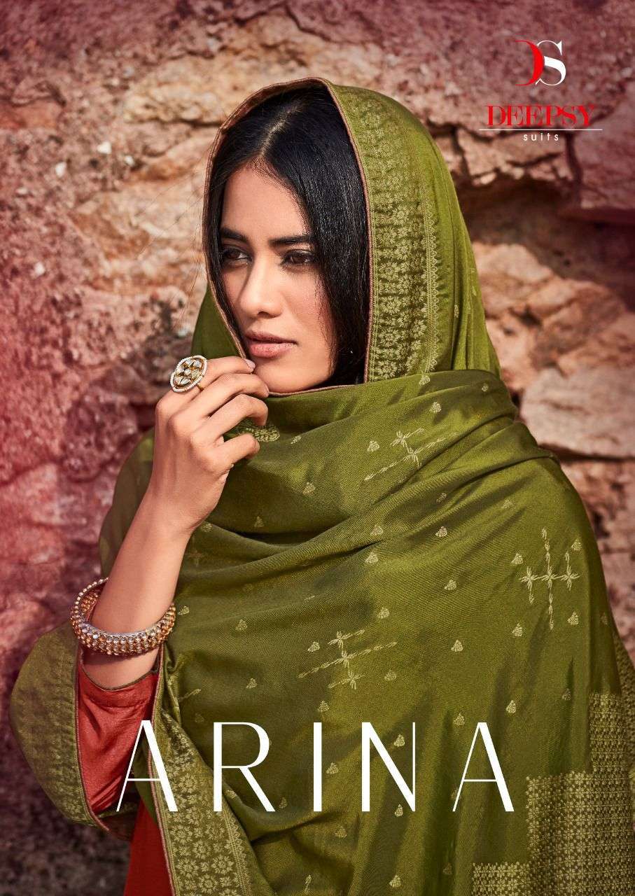 deepsy suits arina series 13101-13106 makhmali silk suit 