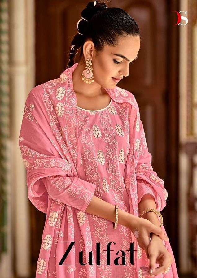 deepsy suits zulfat series 10001-10006 pure cotton suit 