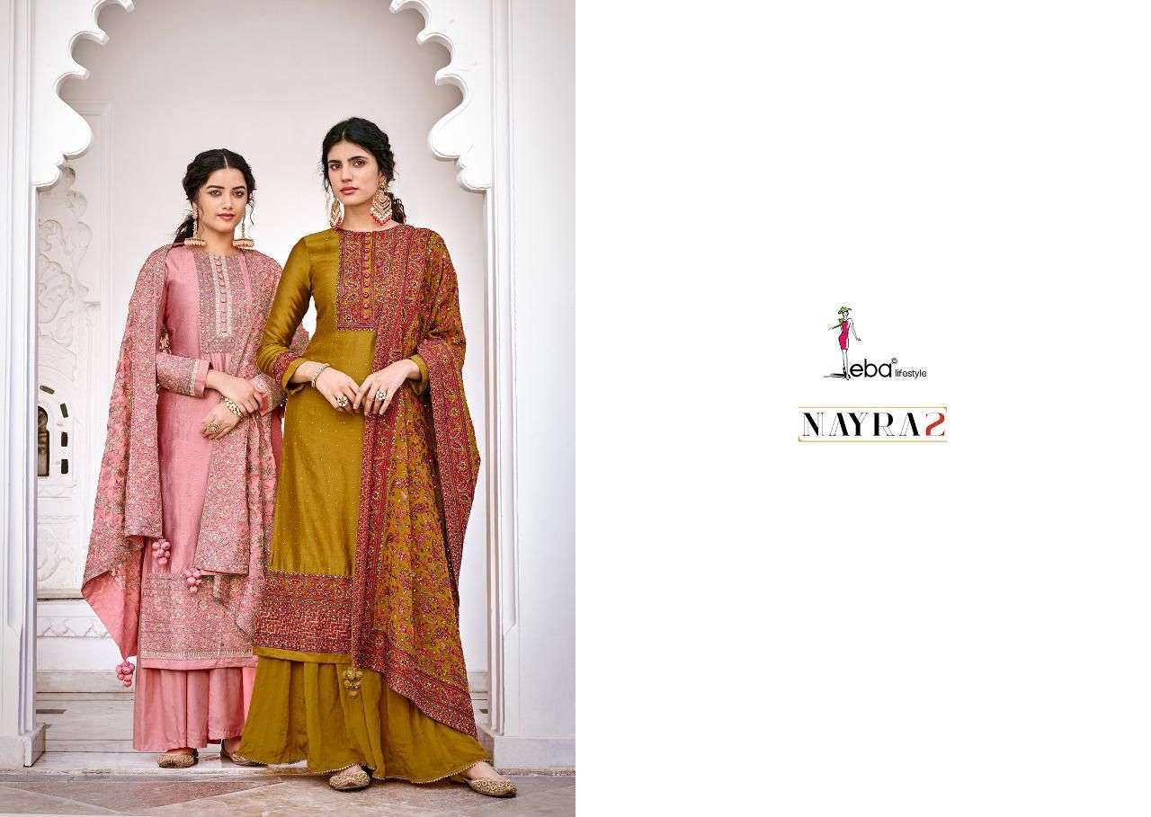 EBA NYRA VOL-2 DESIGNER PURE MAHESHWARI VISCOSE SILK SUIT 