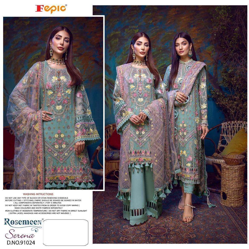 FEPIC ROSEMEEN 91024 GEORGETTE SUIT 