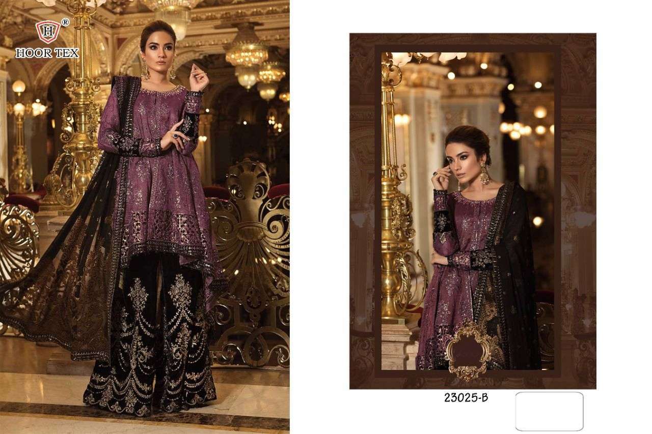 hoor tex 23025 faux georgette pakistani suit 