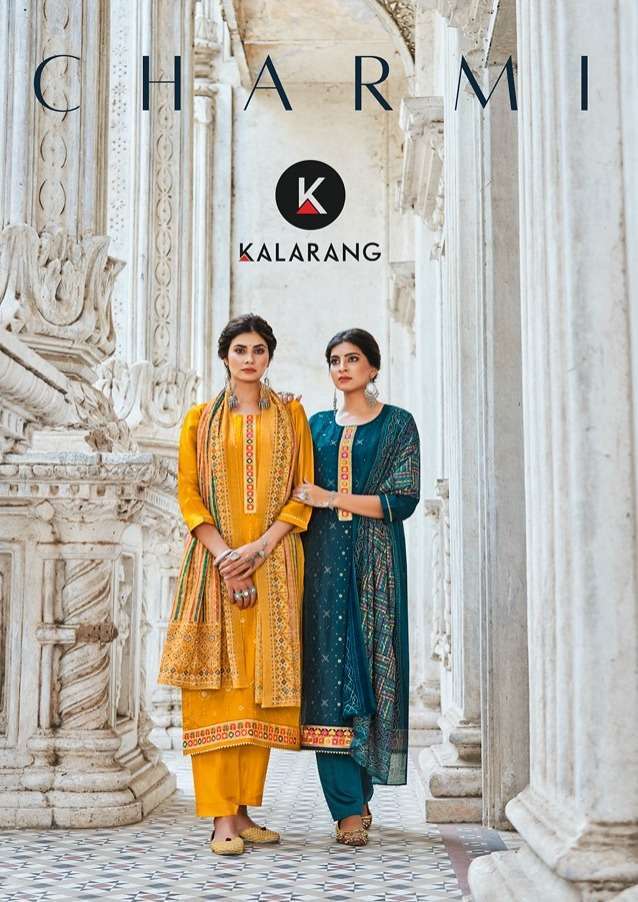 kalarang charmi series 3471-3476 Pure Viscose Uppada Silk suit