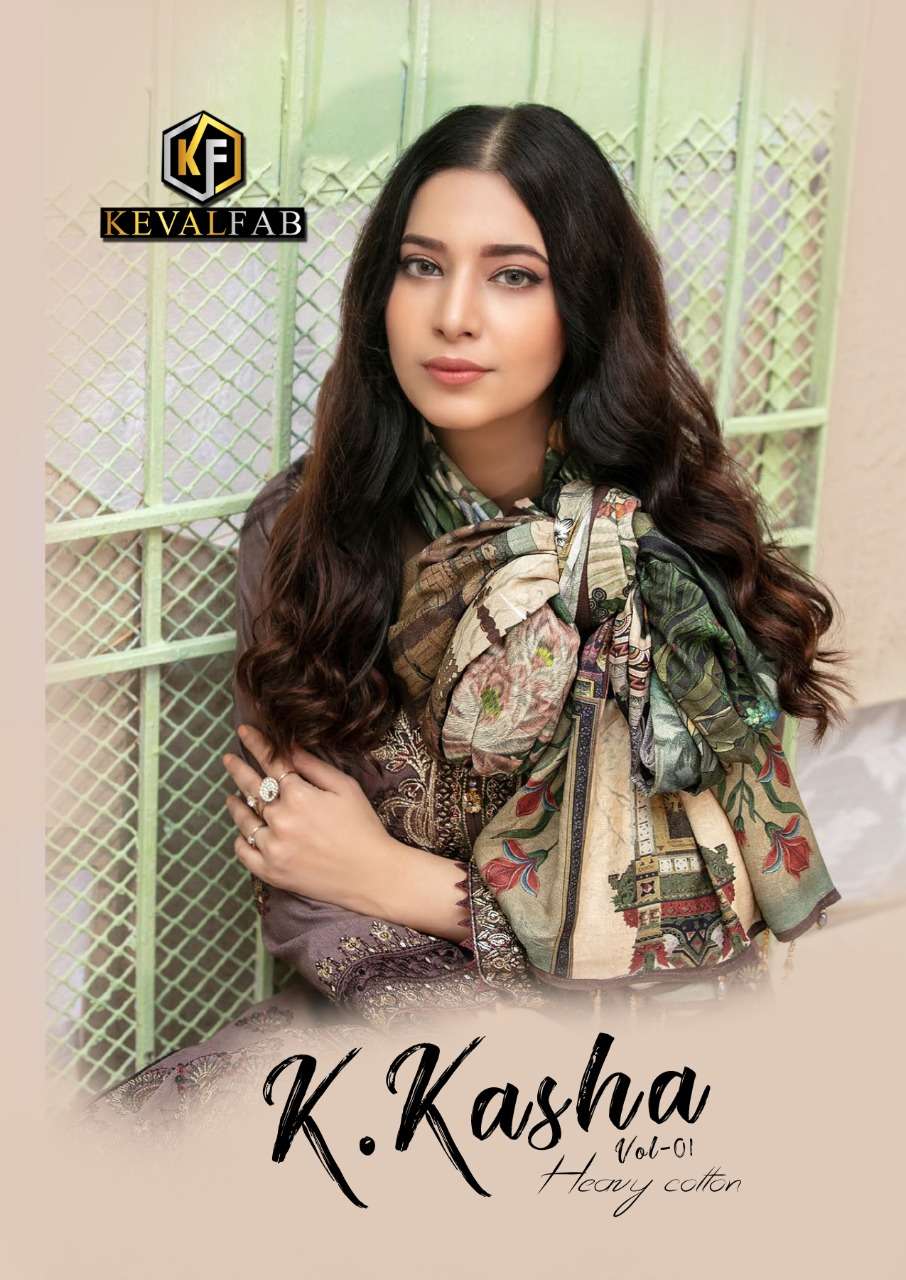 KevaL K.Kasha Vol-1 series 1001-1006 Heavy Cotton suit