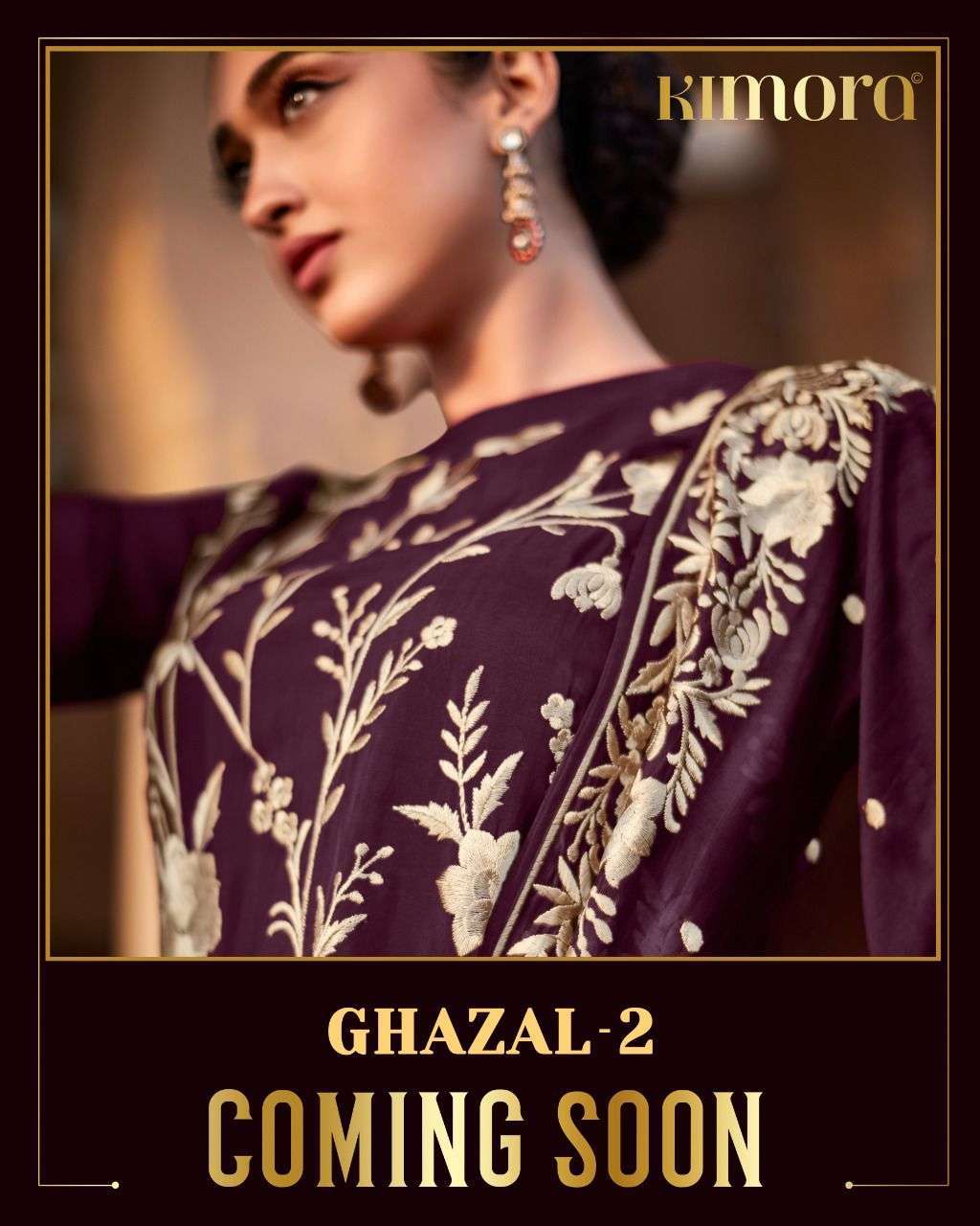 kimora ghazal vol 2 series 1941-1948 pure organza suit 