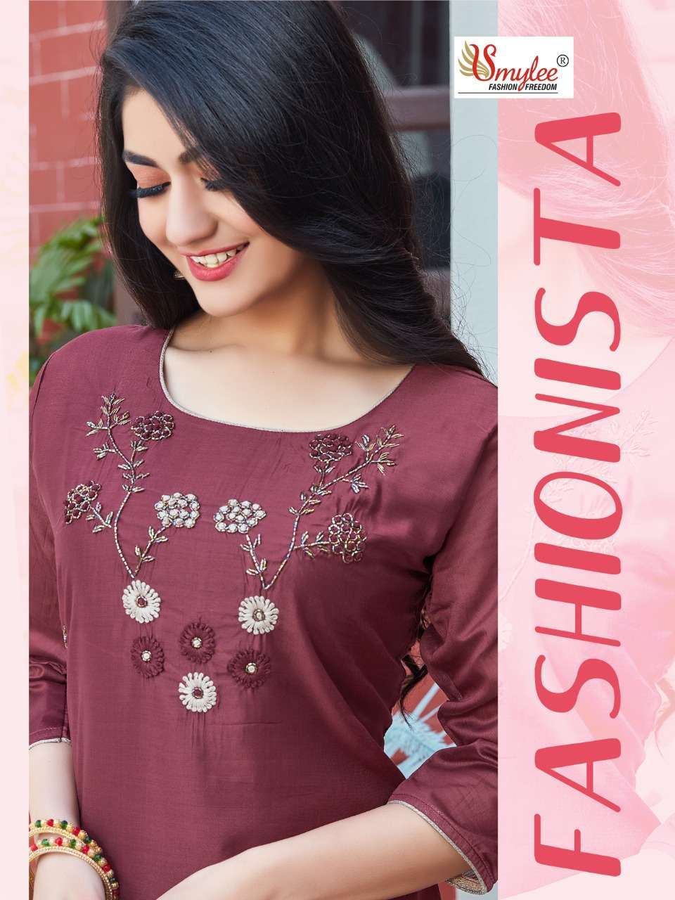 rung fashionista series 01-08 heavy chanderi silk kurti 