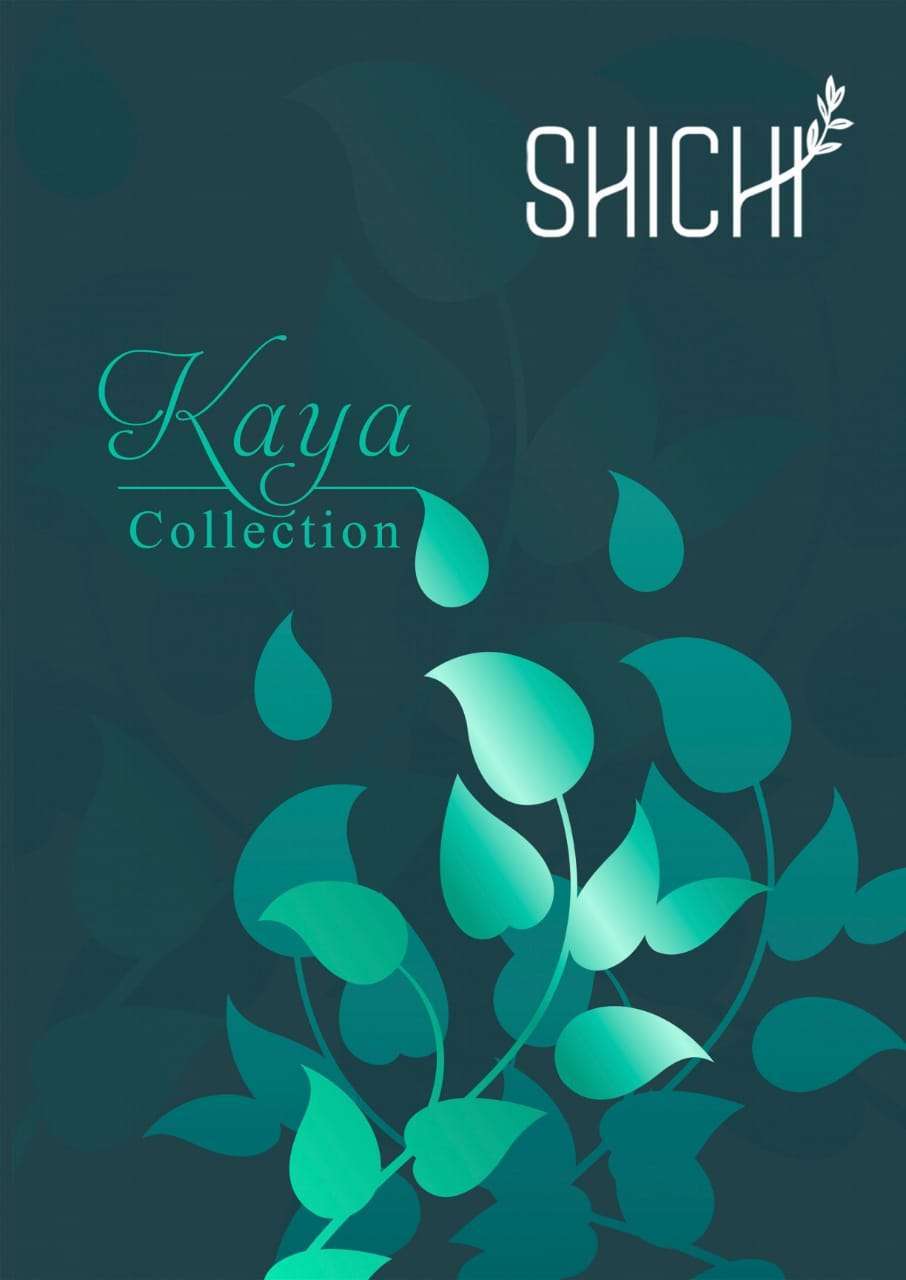 shichi kaya series 31-36 muslin viscose lurex kaftan