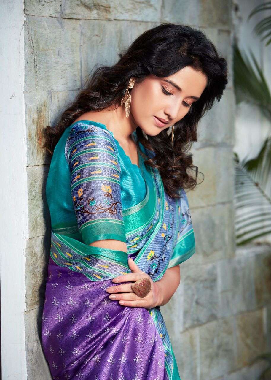 shreyans fashion oddoo silk series 01-12 soft cotton silk saree