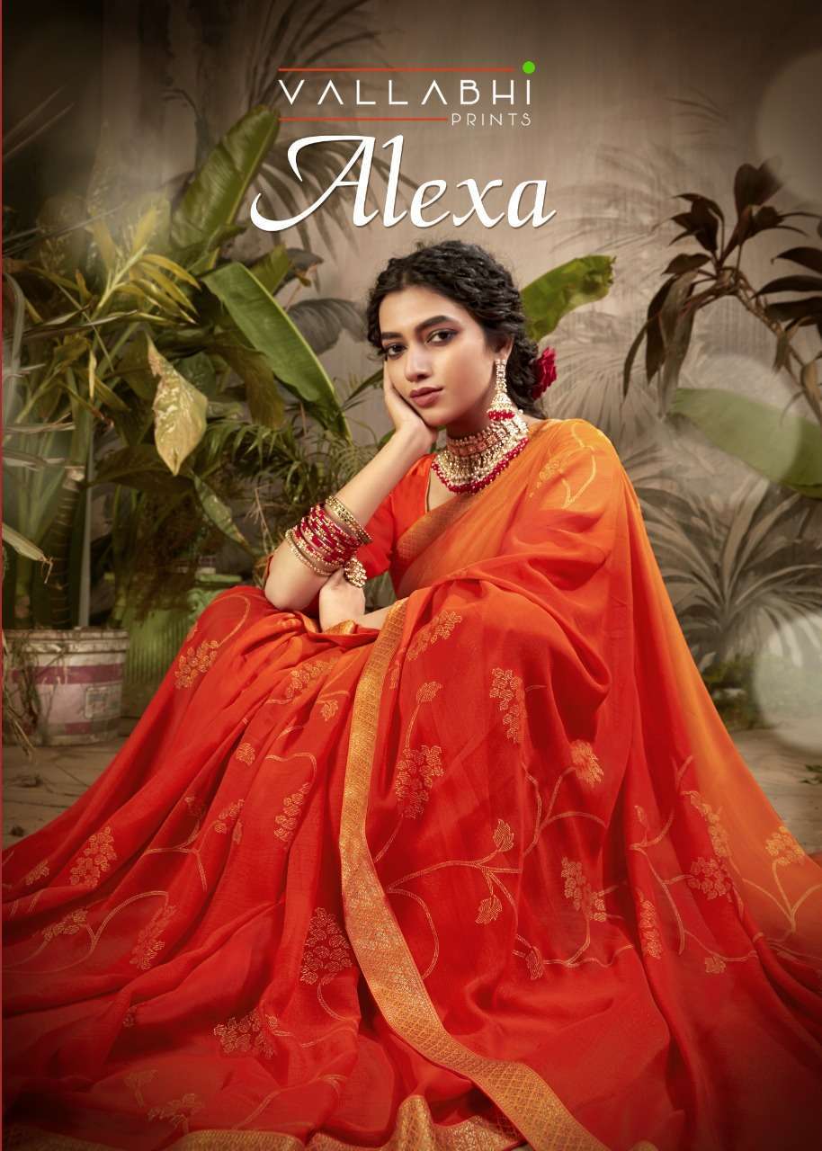 vallabhi alexa series 14651-14658 Weightless Print saree