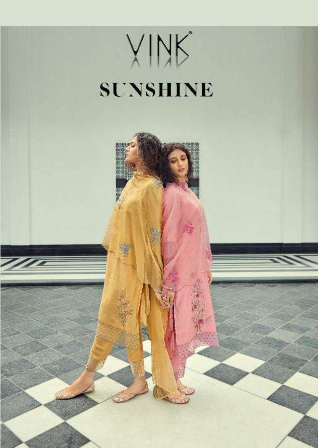 vink sunshine series 1441-1446 silk base readymade suit 