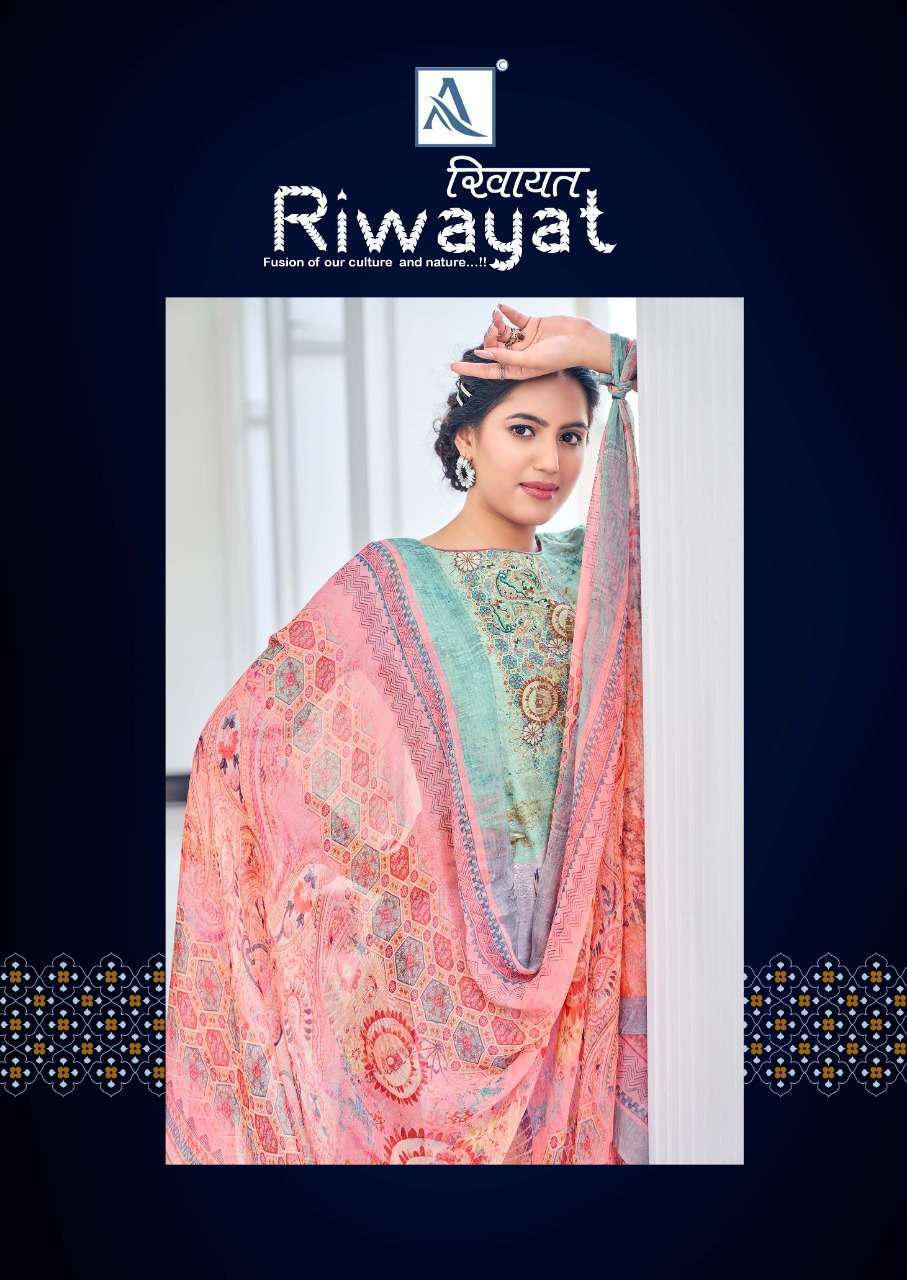 alok suit riwayat series 906001-906008 Pure Maslin Digital suit