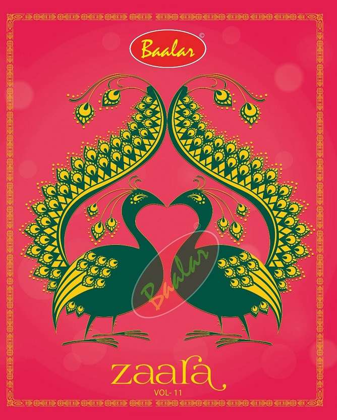 Baalar Zaara Vol-11 series 2151-2170 pure cotton suit