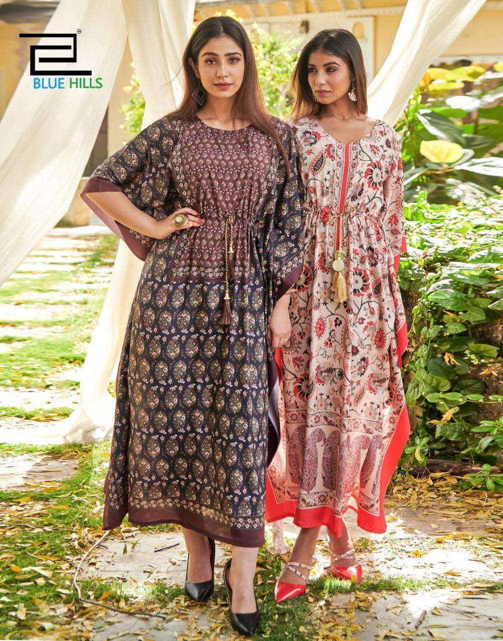 blue hills stare vol 15 series 1501-1504 american crape kaftan 