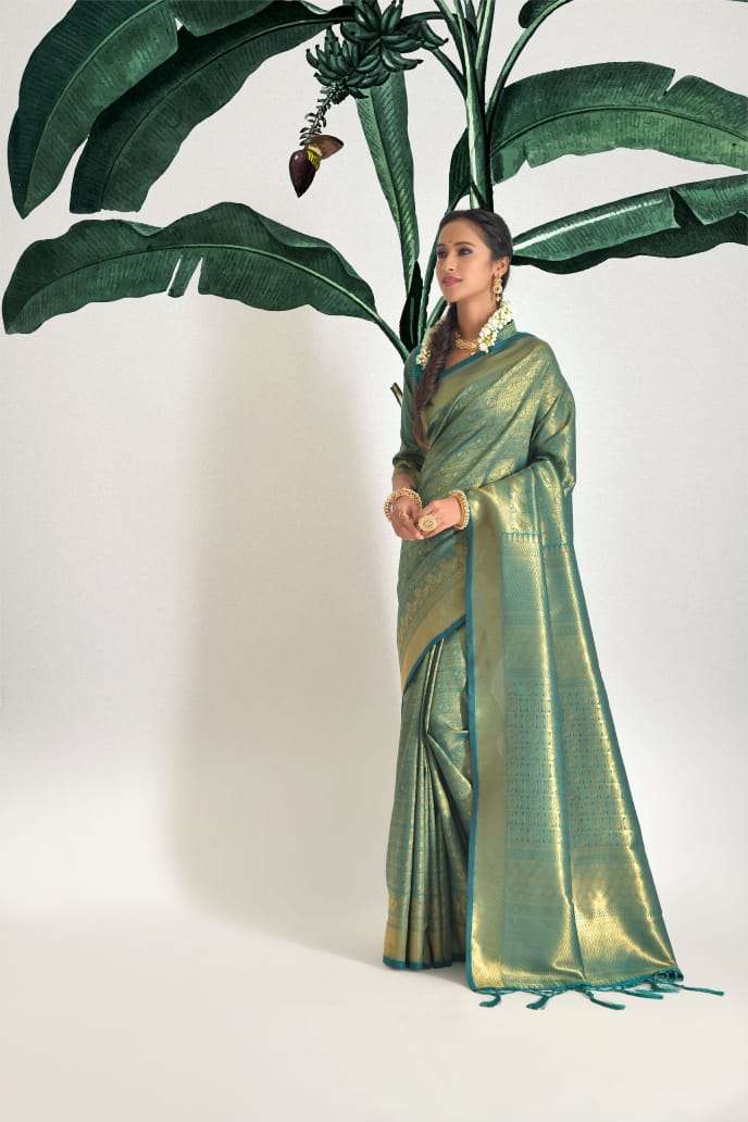 BT-10 DESIGNER PURE KANJIVARAM SILK SAREE 