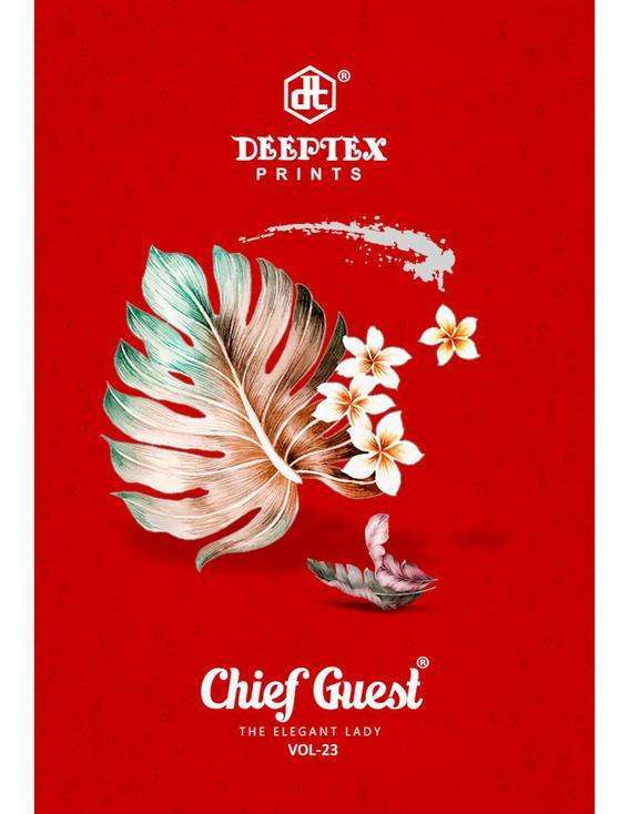 deeptex chief guest vol 23 series 2301-2315 pure cotton suit