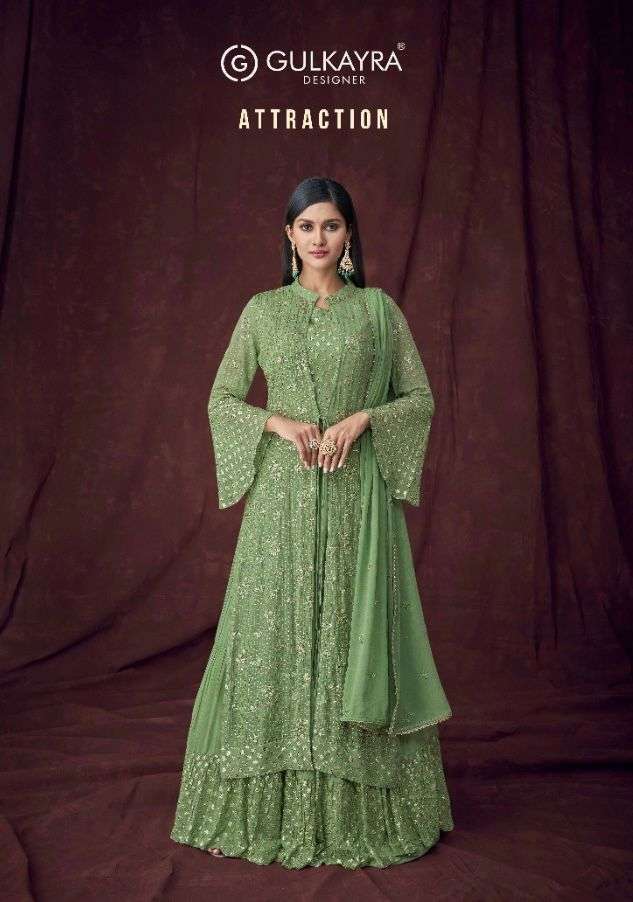 gulkayra attraction series 7106-7109 fancy readymade suit 