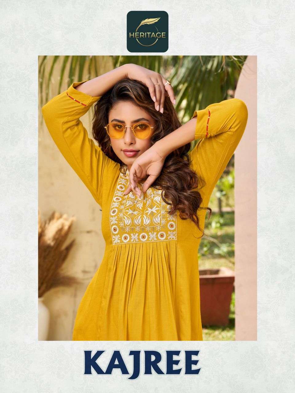 heritage kajree series 1001-1007 rayon slub short top 