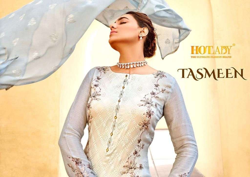 HOTLADY TASMEEN DESIGNER PURE VISCOSE SUIT 