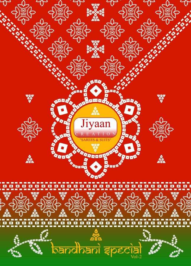 Jiyaan Bandhani Special Vol-2 series 2001-2012 cotton suit 