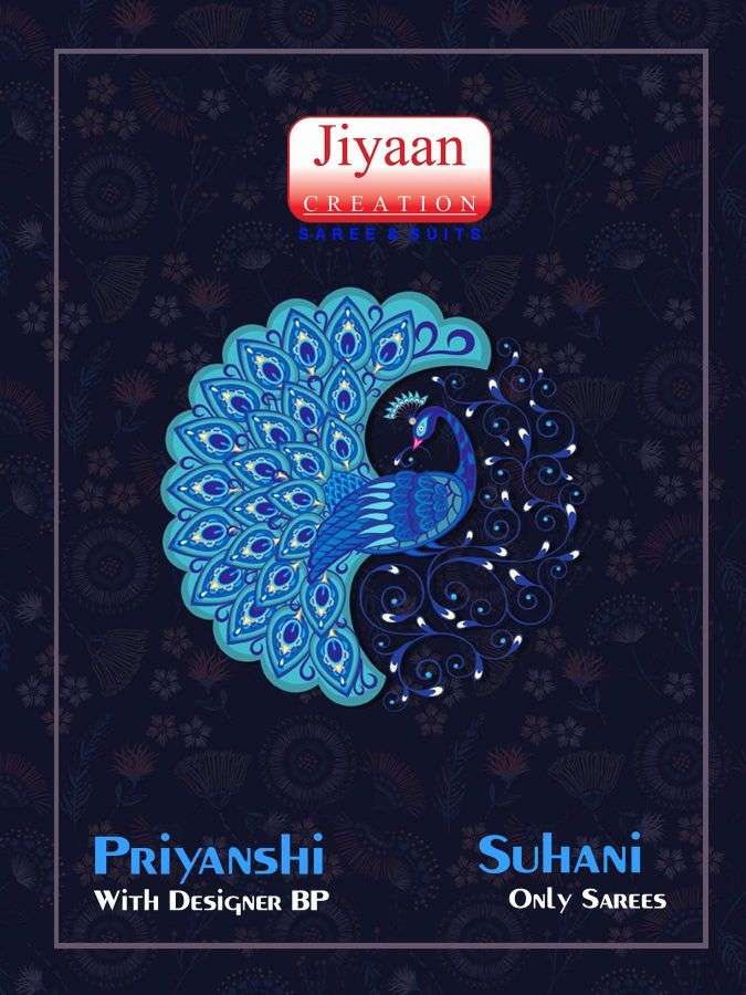 Jiyaan Priyanshi cotton saree with Blouse Piece