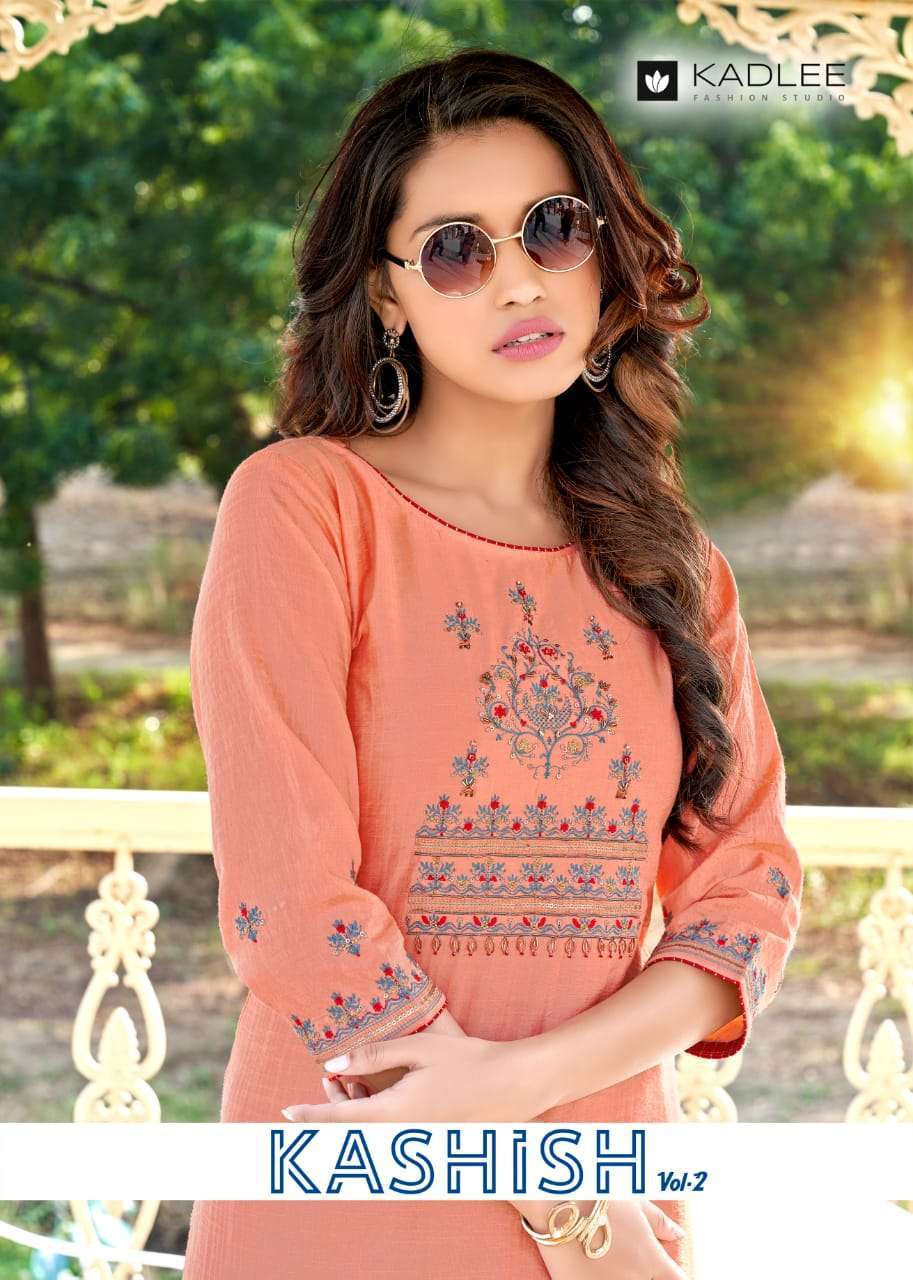 kadlee kashish vol 2 series 613-618 Nylon Viscose kurti