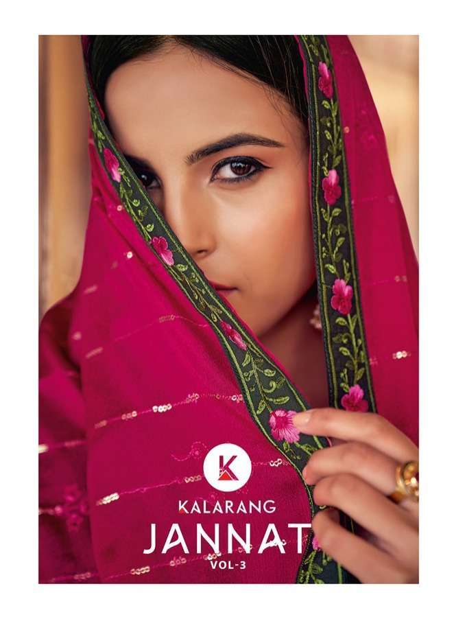 kalaroop jannat vol 3 series 3691-3694 Heavy Parampara Silk With Work suit