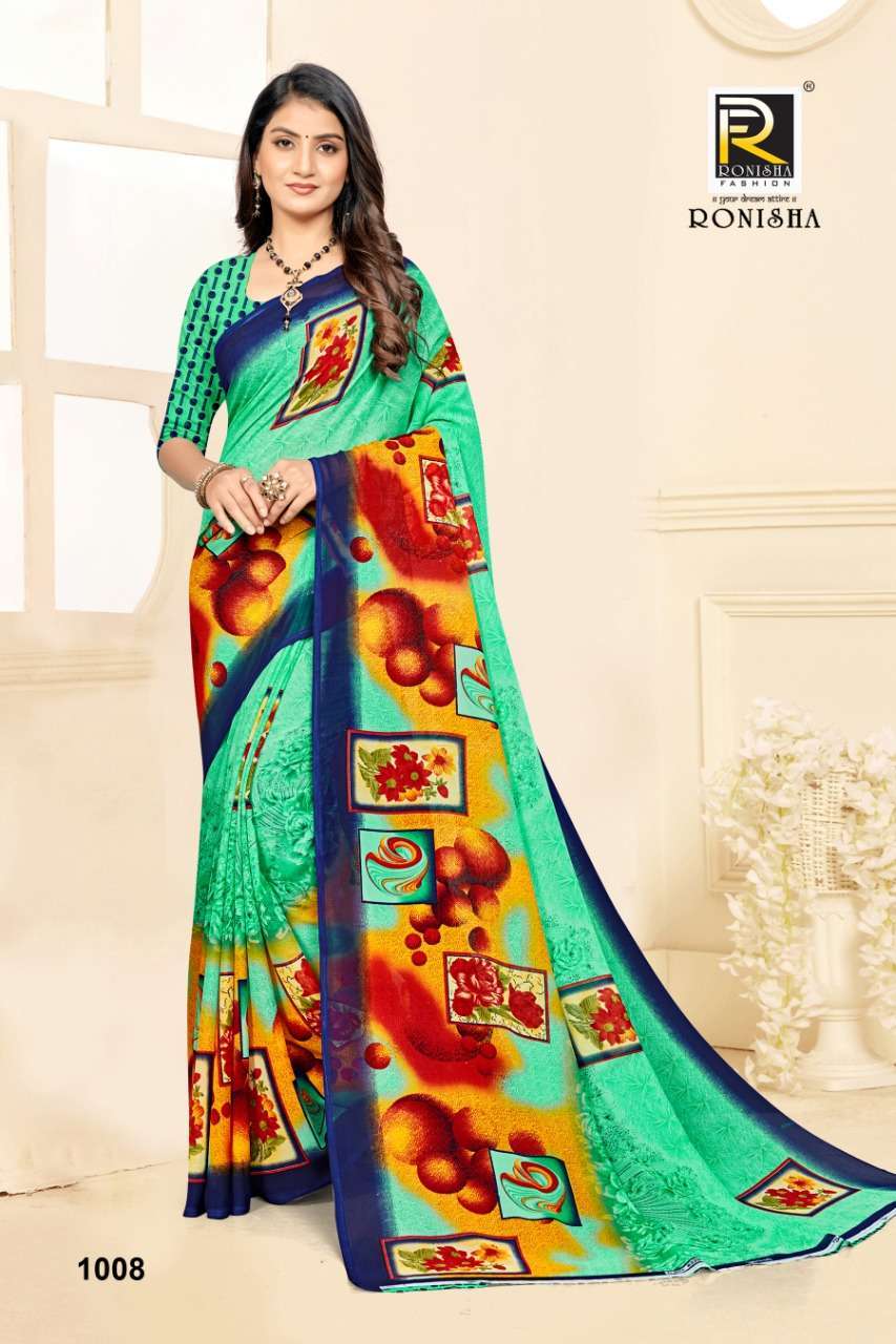 MADHUSALA BY RANJNA SAREE DIFFERENT COLOUR BEAUTIFUL DESIGN PRINTED SAREE COLLECTION