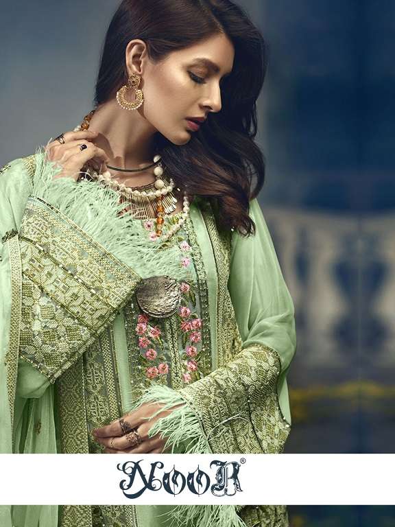 Noor 108 Premium Collection Faux Georgette suits