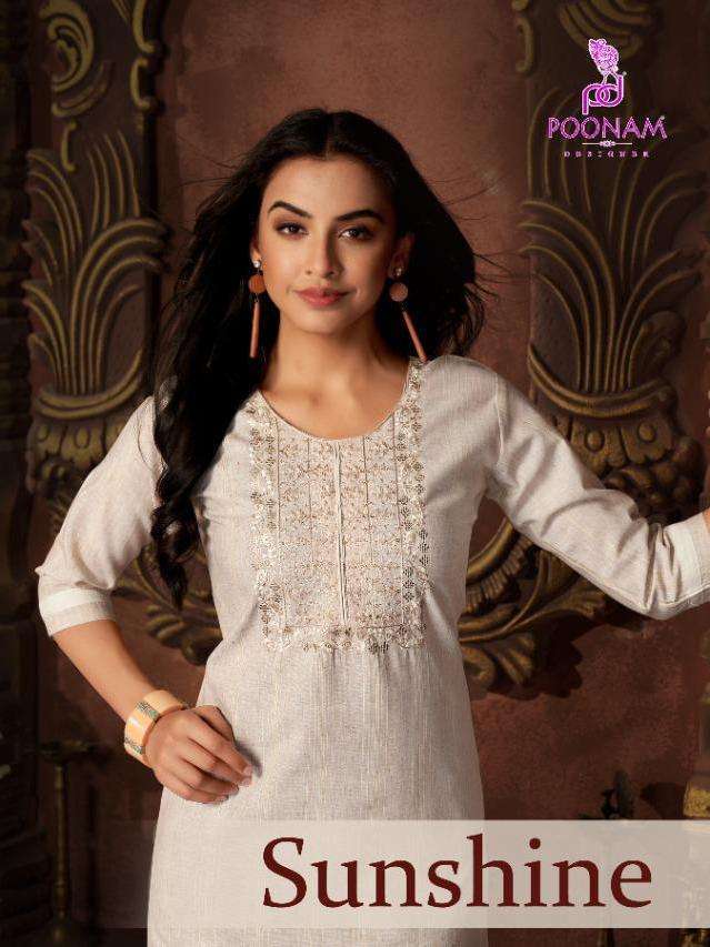 poonam sunshine series 1001-1004 bombay cotton kurti