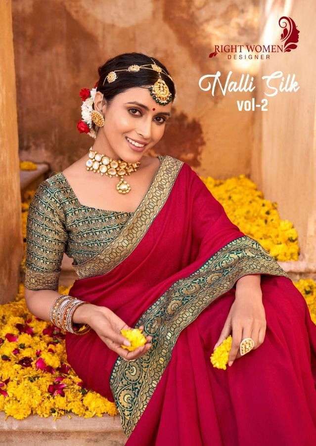 right women nalli silk vol 2 series 81641-81648 vichitra saree