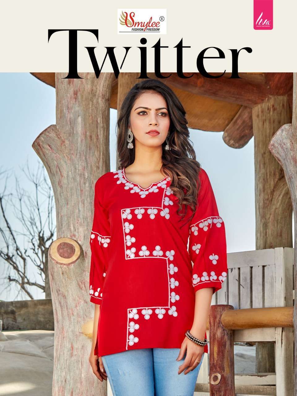 rung twitter series 01-08 heavy liva rayon kurti 