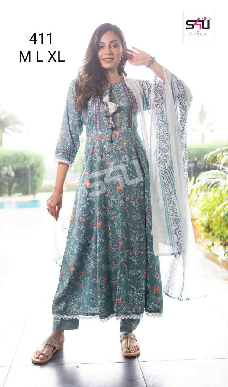 s4u 411 design printed readymade dresses for wholesale