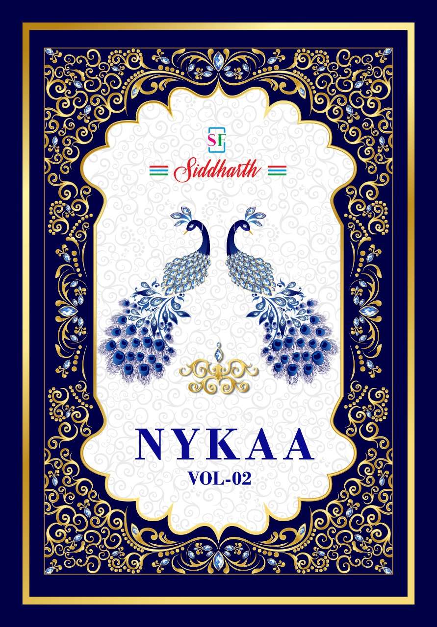 Siddharth Fashion Nykaa Vol 2 series 2001-2012 pure cotton readymade suit