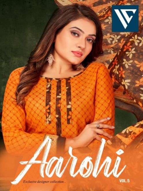 Sss Aarohi vol-5 series 5001-5012 indo cotton suit