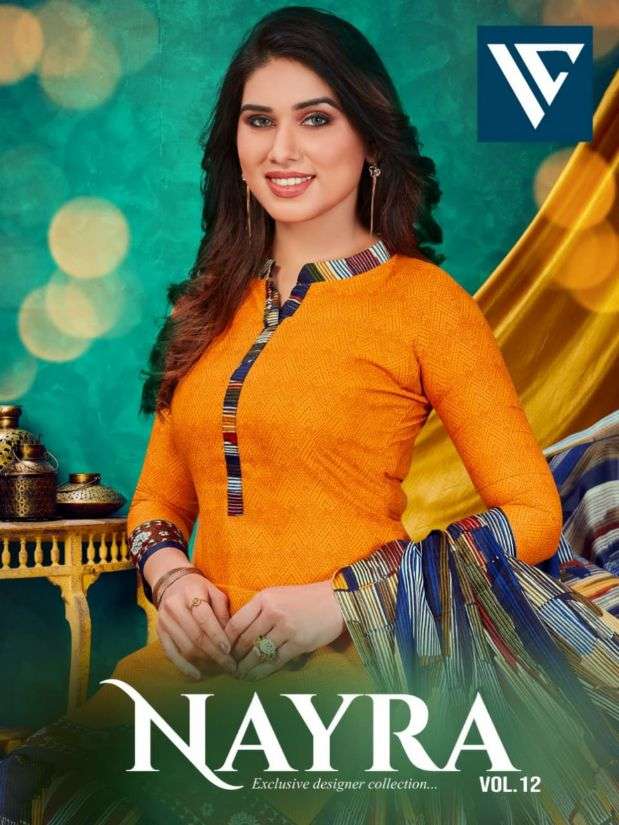 Sss Nayra vol-12 series 12001-12012 indo cotton suit