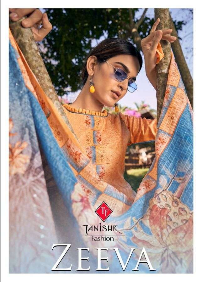 tanishk fashion zeeva series 19001-19006 jam cotton suit 