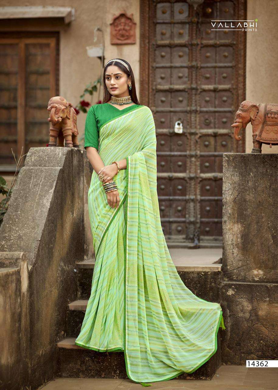 VALLABHI SANGIT DESIGNER GEORGETTE SAREE